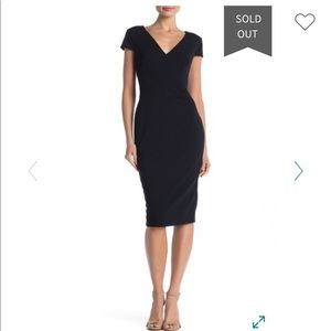 Donna Morgan sheath dress NWT sz 4 navy